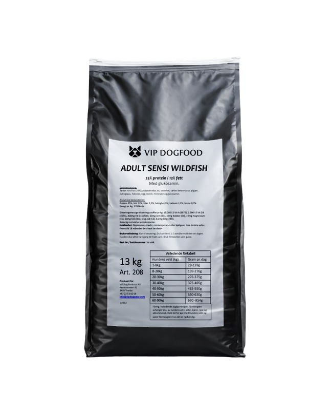 V.I.P Adult Sensi Wildfish 13kg