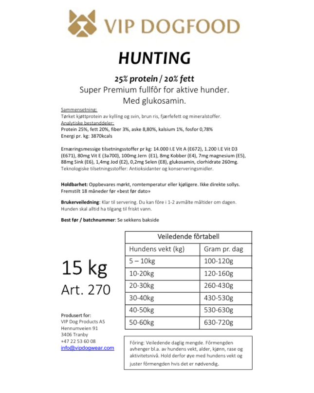 V.I.P Hunting 15kg
