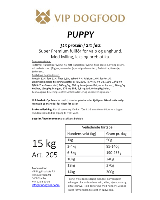 V.I.P Puppy 15kg