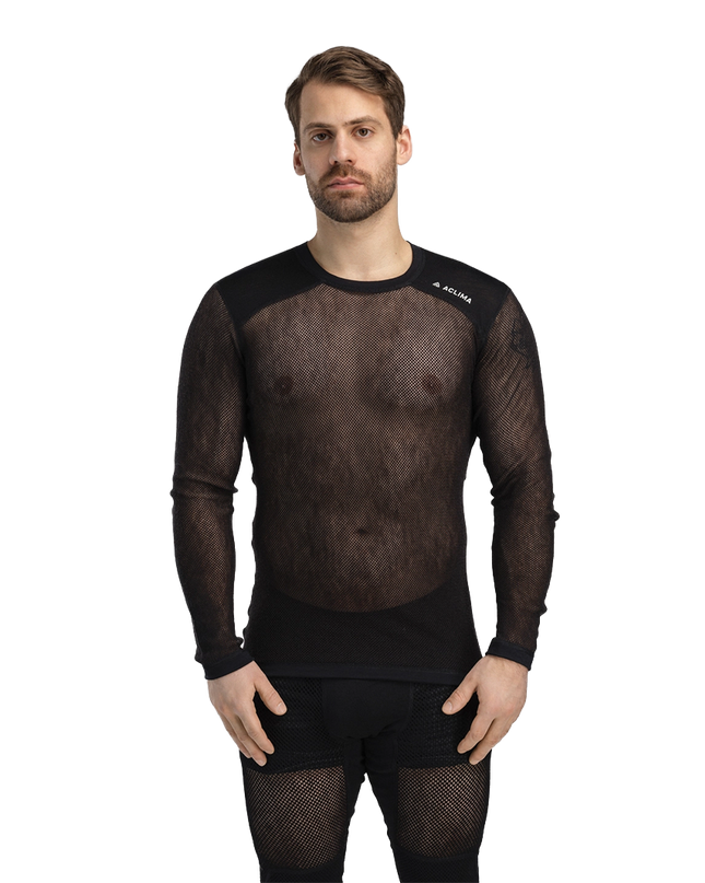 WoolNet Light Crewneck Herre