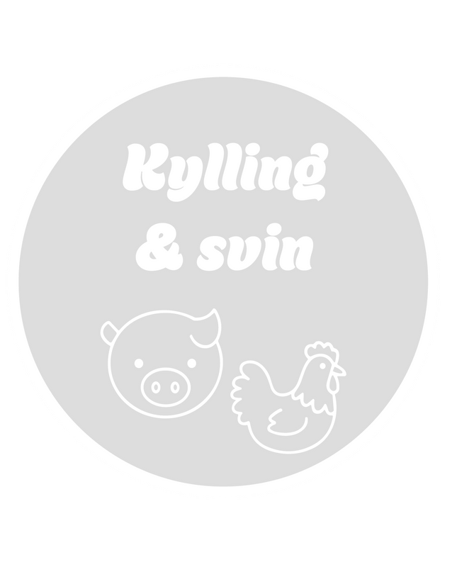 Kylling og svin BURGER