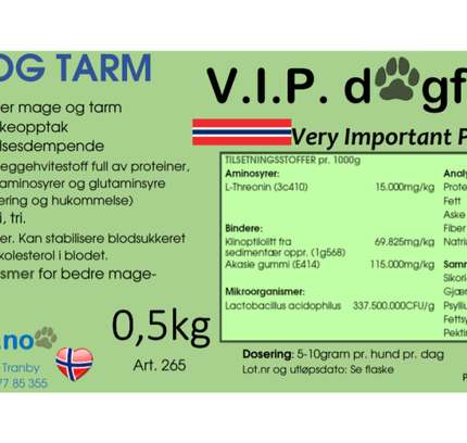 V.I.P VET Mage og tarm 0,5kg