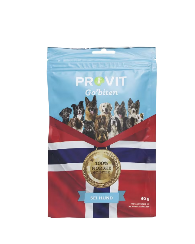 Frysetørket Sei 40 g
