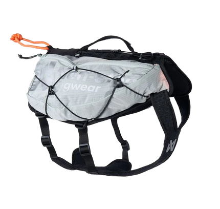 Trail light dog backpack